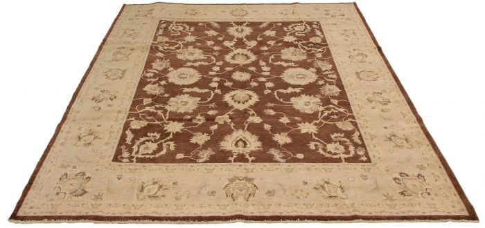 Afghan Chobi Finest 9'2" x 11'10" Hand-knotted Wool Rug 