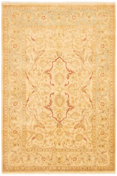 Pakistani Pako Persian 18 Of 20 6'2" x 9'2" Hand-knotted Wool Rug 