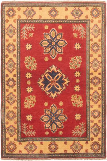 Afghan Finest Ghazni 3'5" x 5'2" Hand-knotted Wool Rug 