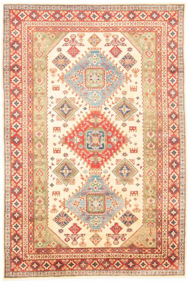 Afghan Finest Ghazni 5'9" x 9'0" Hand-knotted Wool Rug 