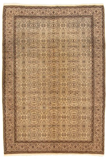Turkish Kayseri Vintage 6'5" x 9'8" Hand-knotted Wool Rug 