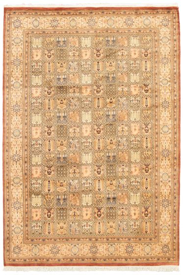 Pakistani Pako Persian 18 Of 20 8'1" x 12'0" Hand-knotted Wool Rug 