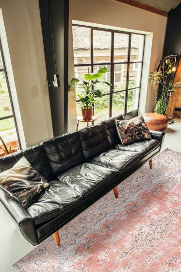 Turkish Antalya Vintage 9'6" x 13'3" Hand-knotted Wool Rug 