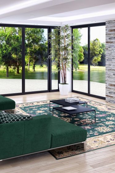 Pakistani Modern Oushak 9'1" x 12'1" Hand-knotted Wool Rug 