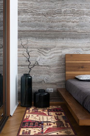 Tapis teimani 2'10" x 4'8" en laine