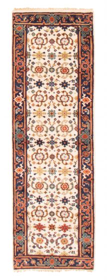 Indian Serapi Heritage 2'6" x 8'0" Hand-knotted Wool Rug 