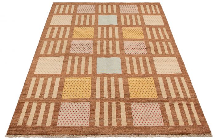 Afghan Finest Ziegler Chobi 5'7" x 8'7" Hand-knotted Wool Rug 