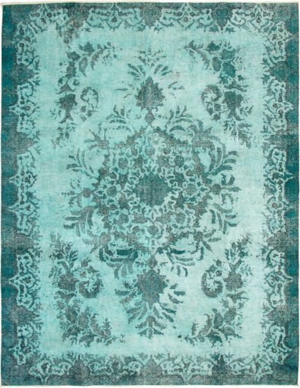 Turkish Color Transition 9'6" x 12'4" Hand-knotted Wool Rug 