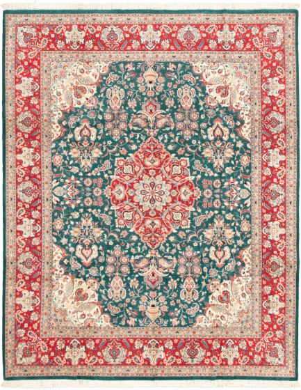 Pakistani Pako Persian 18 Of 20 8'3" x 10'3" Hand-knotted Wool Rug 