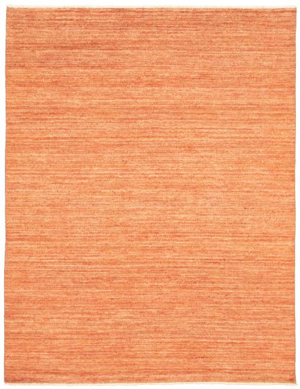 Pakistani Pak Finest Gabbeh 7'9" x 10'0" Hand-knotted Wool Rug 