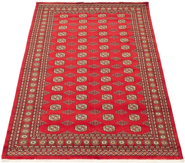 Tapis peshawar bokhara 6'1" x 8'10" en laine