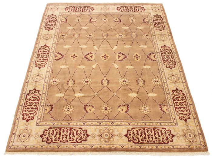 Pakistani Pako Persian 18 Of 20 8'1" x 10'2" Hand-knotted Wool Rug 