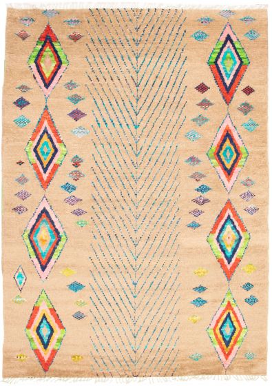 Pakistani Pak Finest Marrakesh 8'11" x 12'6" Hand-knotted Wool Rug 