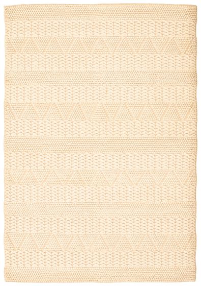 Tapis sienna 5'3" x 7'9" en laine torsadée