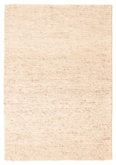 Tapis sienna 5'2" x 7'7" en laine torsadée