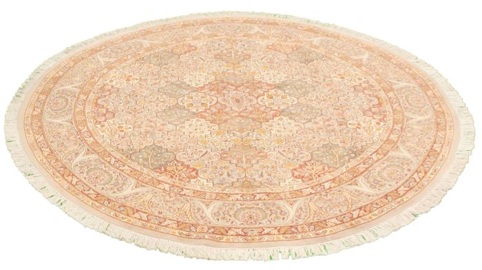 Pakistani Pako Persian 18 Of 20 8'3" x 8'3" Hand-knotted Wool Rug 