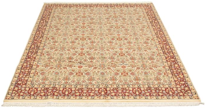 Pakistani Pako Persian 18 Of 20 8'1" x 9'9" Hand-knotted Wool Rug 