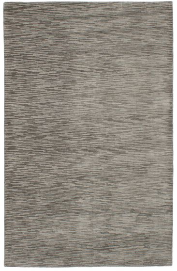 Indian Galleria 5'0" x 8'0" Hand Loomed Silk Rug 