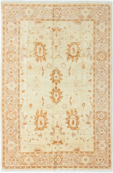 Afghan Chobi Finest 6'0" x 9'0" Hand-knotted Wool Rug 