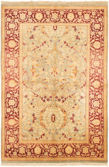 Pakistani Pako Persian 18 Of 20 6'1" x 9'0" Hand-knotted Wool Rug 