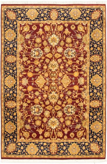 Pakistani Pako Persian 18 Of 20 6'1" x 9'0" Hand-knotted Wool Rug 