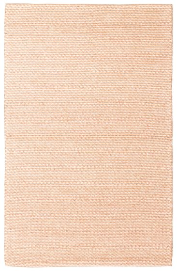 Indian Sienna 4'11" x 7'7" Braided Weave Wool Rug 