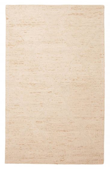 Indian Timeless 5'0" x 7'11" Hand Tufted Wool Rug 