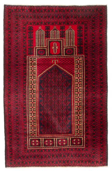 Tapis teimani 2'11" x 4'8" en laine