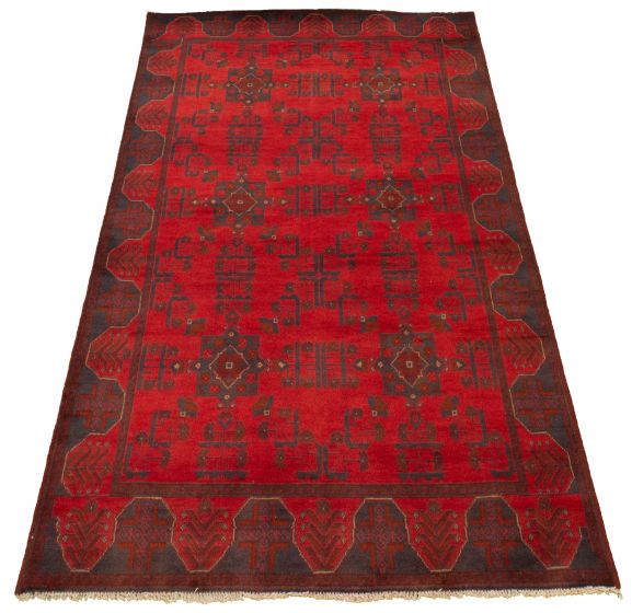 Afghan Finest Khal Mohammadi 4'3" x 6'1" Hand-knotted Wool Rug 