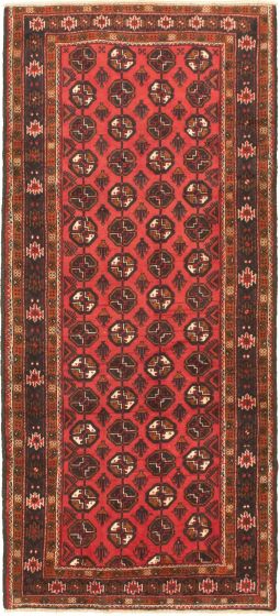 Russia Shiravan Bokhara 4'1" x 9'6" Hand-knotted Wool Rug 