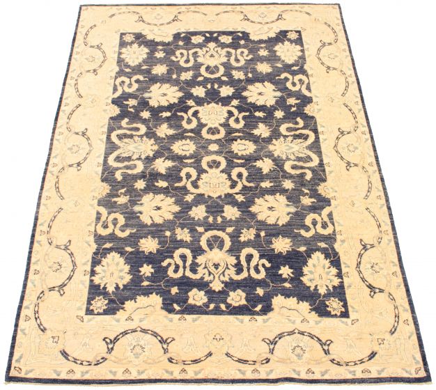 Tapis peshawar oushak 6'3" x 9'1" en laine