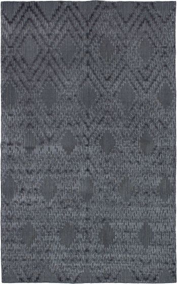 Indian Kashkuli Gabbeh 4'11" x 8'0" Hand-knotted Silk Rug 