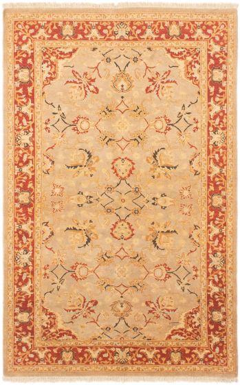 Pakistani Pako Persian 18 Of 20 5'0" x 7'10" Hand-knotted Wool Rug 