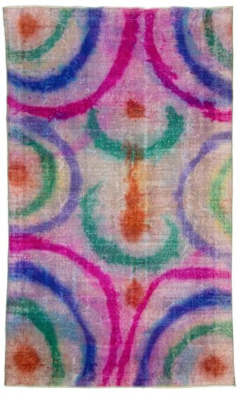 Turkish Color Transition 6'2" x 9'7" Hand-knotted Wool Rug 