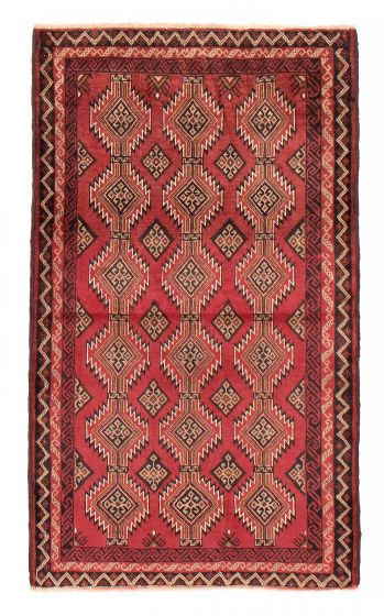 Afghan Royal Baluch 3'5" x 6'0" Hand-knotted Wool Rug 