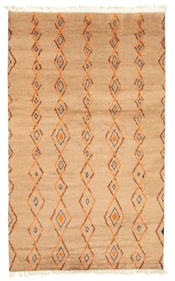 Pakistani Pak Finest Marrakesh 5'11" x 9'3" Hand-knotted Wool Rug 