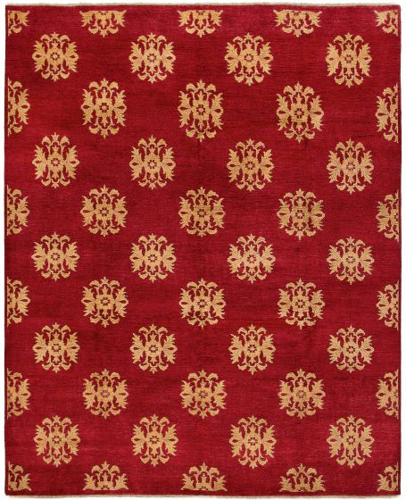 Afghan Finest Ziegler Chobi 8'2" x 10'1" Hand-knotted Wool Rug 