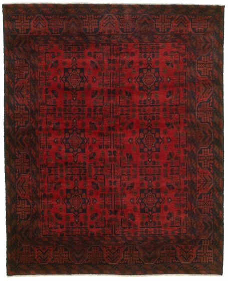 Afghan Finest Khal Mohammadi 5'1" x 6'4" Hand-knotted Wool Rug 
