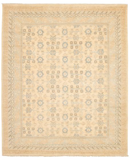 Pakistani 18 Of 20 Pak Finest Mamluk 8'2" x 9'10" Hand-knotted Wool Rug 