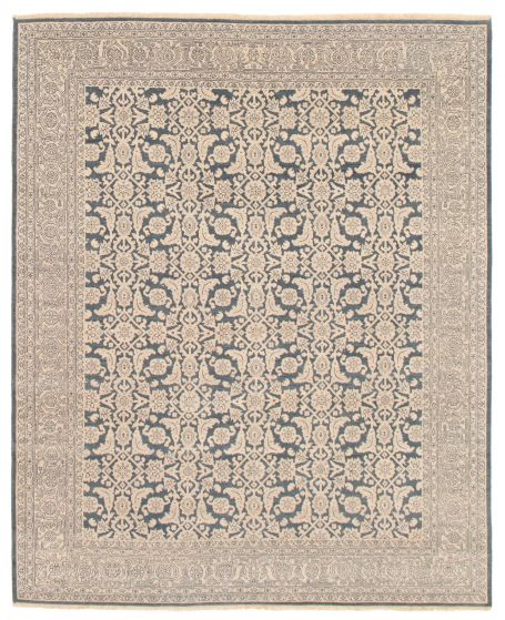 Indian Jamshidpour 8'0" x 9'8" Hand-knotted Wool Rug 