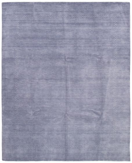 Indo Gabbeh 9'4" x 11'10" Hand Loomed Wool Rug 