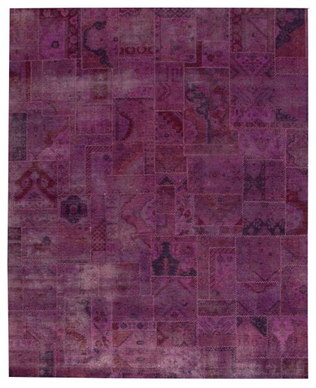Pakistani Color Transition 7'10" x 10'0" Hand-knotted Wool Rug 