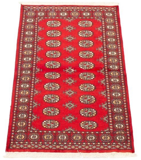 Tapis peshawar bokhara 3'2" x 4'11" en laine