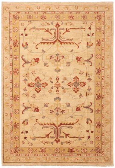 Tapis peshawar oushak 6'4" x 9'0" en laine