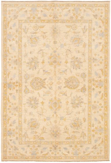 Pakistani Peshawar Finest 6'0" x 8'9" Hand-knotted Wool Rug 