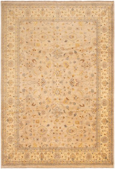 Afghan Chobi Finest 10'1" x 14'9" Hand-knotted Wool Rug 