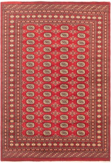 Tapis peshawar bokhara 5'11" x 8'7" en laine