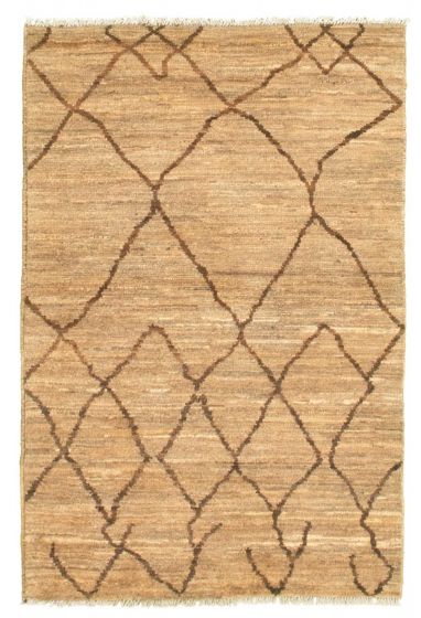 Pakistani Marrakech 3'3" x 4'9" Hand-knotted Wool Rug 