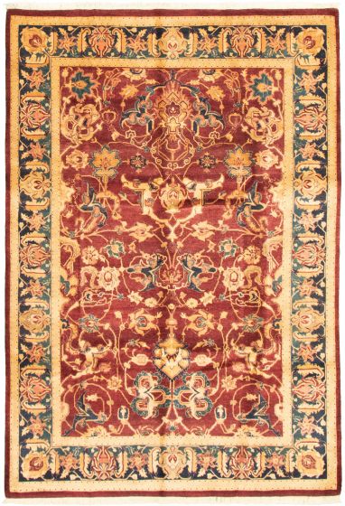 Pakistani Pako Persian 18 Of 20 6'2" x 8'10" Hand-knotted Wool Rug 
