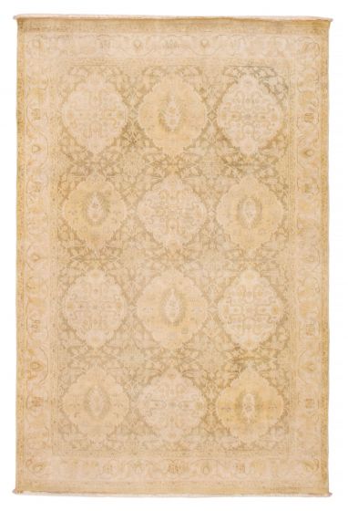 Indian Jamshidpour 5'6" x 8'5" Hand-knotted Wool Rug 